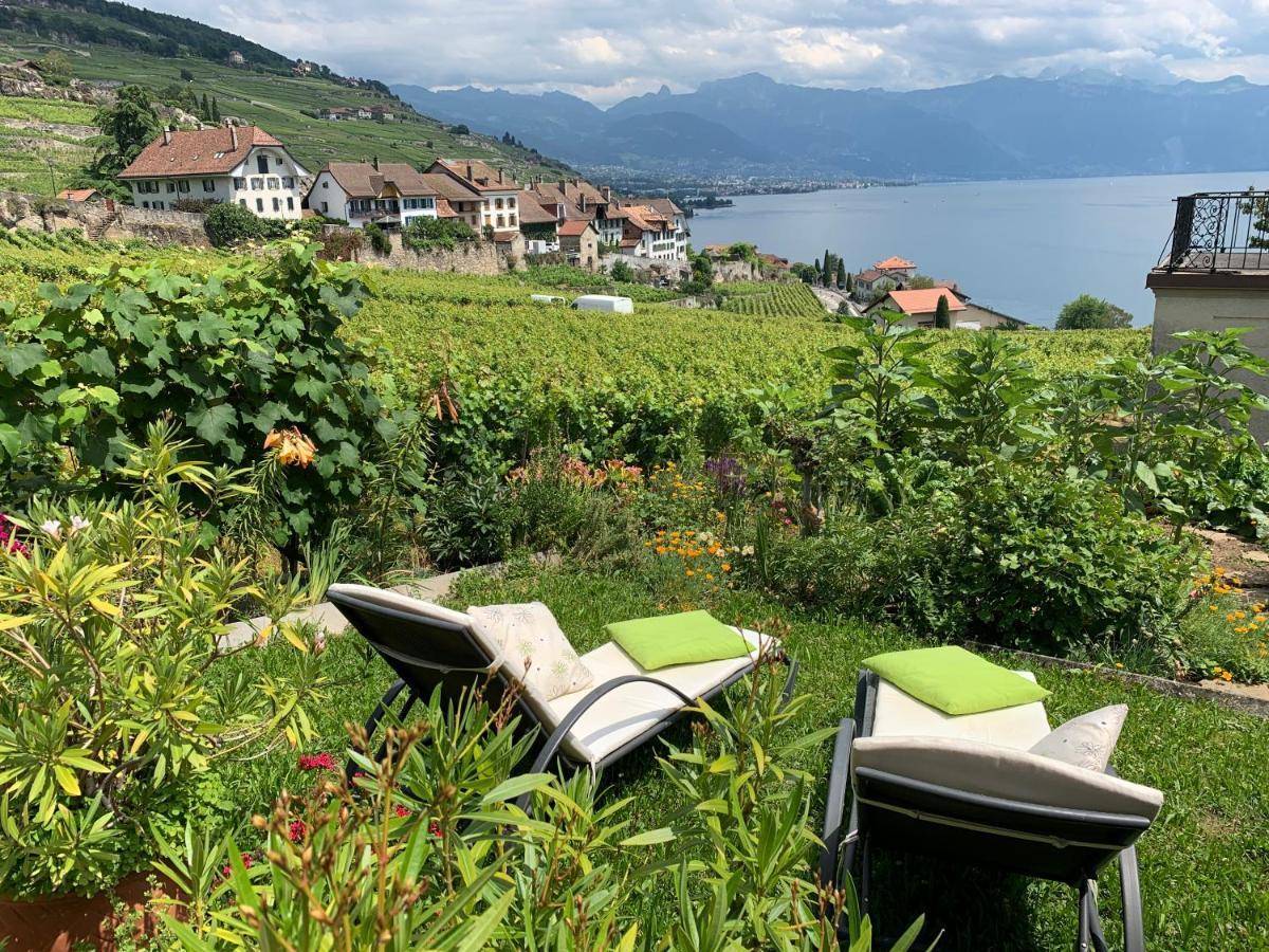 Apartament La Gremillette Gourmande Lavaux Rivaz Zewnętrze zdjęcie
