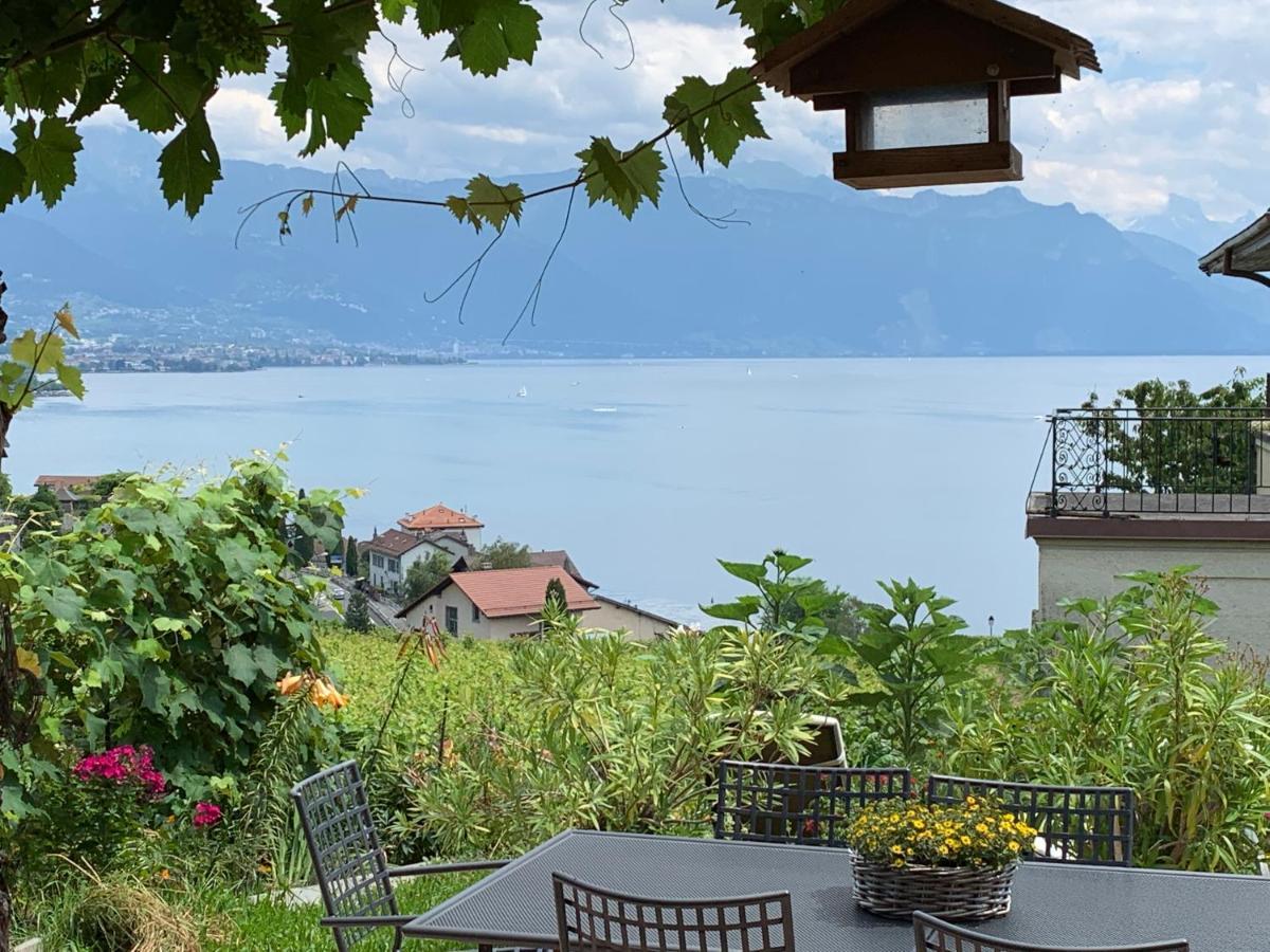 Apartament La Gremillette Gourmande Lavaux Rivaz Zewnętrze zdjęcie